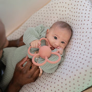 Mushie Rattle Teether - Daisy