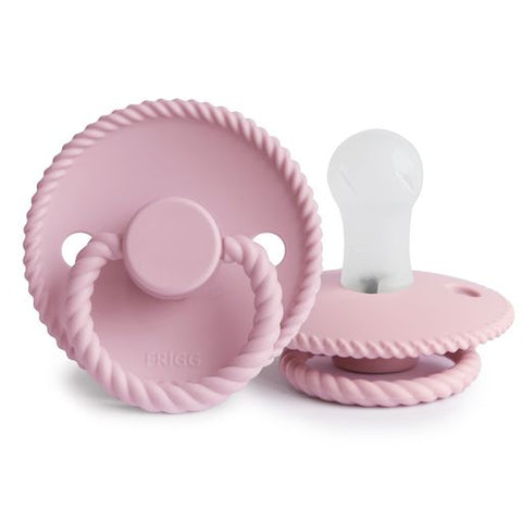 FRIGG Rope Silicone Pacifier (Baby Pink)