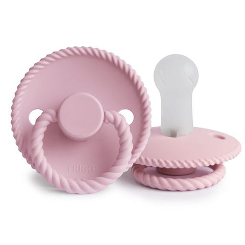 FRIGG Rope Silicone Pacifier (Baby Pink)