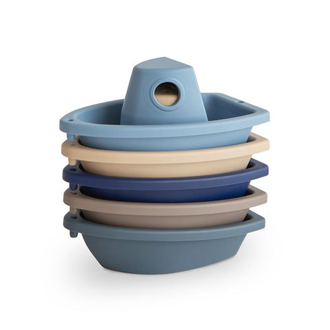 Bath Boats (Set of 5) - Ocean