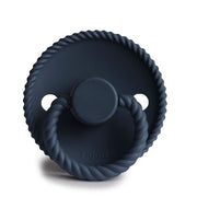 FRIGG Rope Silicone Pacifier (Dark Navy)