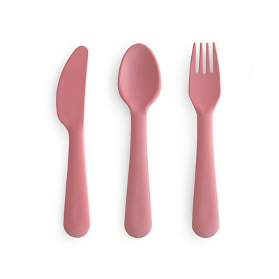 Mushie Cutlery - Dusty Rose