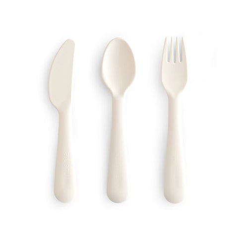 Cutlery set (Knife Fork Spoon) - Ivory