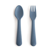 Mushie Fork & Spoon - Twilight Blue