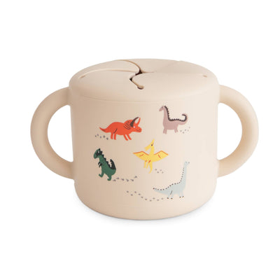 Mushie Snack Cup - Dinosaurs