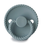 FRIGG Rope Silicone Pacifier (Stone Blue)