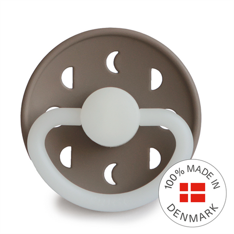 FRIGG Moon Phase Silicone Pacifier (Portobello Night)