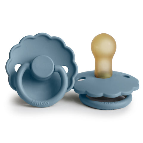 FRIGG Daisy Natural Rubber Pacifier (Glacier Blue)