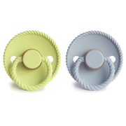 Rope Pacifier Green Tea / Powder Blue