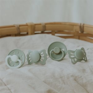 Baby's First pacifier 4-pack - Moonlight Sailing - Sage