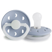 FRIGG Moon Phase Silicone Pacifier (Powder Blue Night)