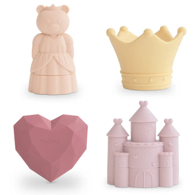 Princess Mould Free Bath Play Set - 4 Pack (ETA - March 2025)