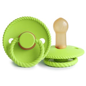 FRIGG Rope Natural Rubber Pacifier (Rainforest)
