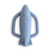 Mushie Rocket Rattle Teether - Tradewinds