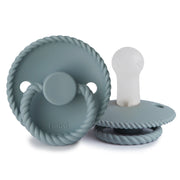 FRIGG Rope Silicone Pacifier (Stone Blue)