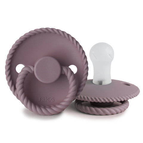 FRIGG Rope Silicone Pacifier (Twilight Mauve)