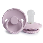 FRIGG Rope Silicone Pacifier (Soft Lilac)