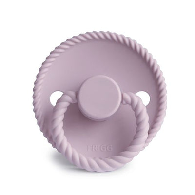 FRIGG Rope Silicone Pacifier (Soft Lilac)