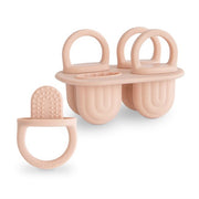 Mushie Toddler Ice Pop Tray - Blush