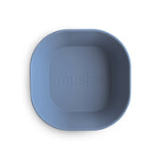 Mushie Dinner Bowl - Square - Twilight Blue