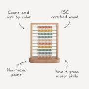 Mushie Wooden Abacus