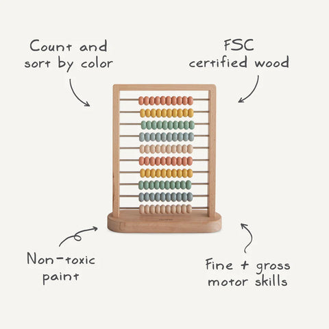 Mushie Wooden Abacus