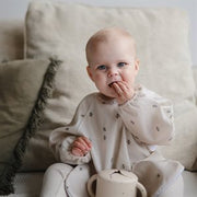 Mushie Long Sleeve Bib - Bees