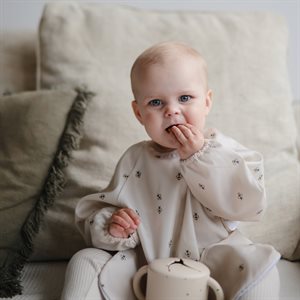 Mushie Long Sleeve Bib - Bees