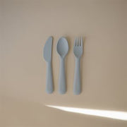 Cutlery set (Knife Fork Spoon) - Powder Blue