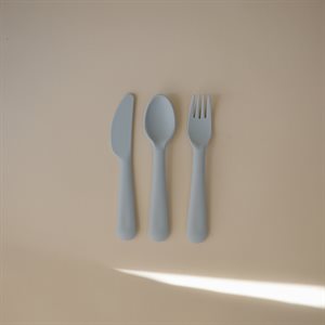 Cutlery set (Knife Fork Spoon) - Powder Blue