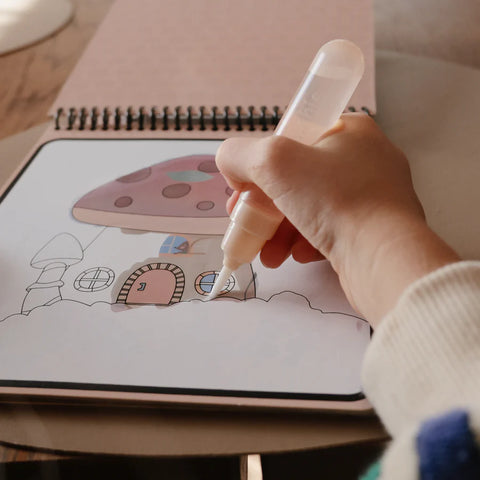 Mushie Reusable Water Colour Pad - Fairies