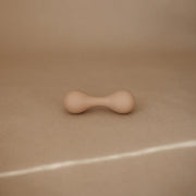 Silicone Baby Rattle - Natural