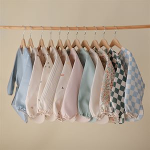 Mushie Long Sleeve Bib - Bees