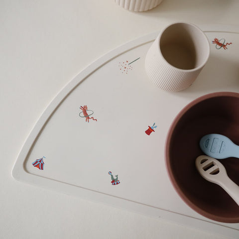 Mushie Silicone Mat - Circus