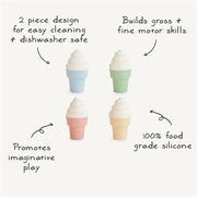 Mushie Mix and Match Ice Cream Toy (ETA - end of June)
