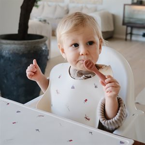First Feeding Baby Spoons (2-pack) - Rose/Soft Lilac