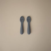 First Feeding Baby Spoons (2-pack) - Tradewinds / Shifting Sand