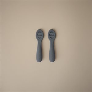 First Feeding Baby Spoons (2-pack) - Tradewinds / Shifting Sand