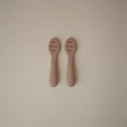 First Feeding Baby Spoons (2-pack) - Natural / Shifting Sand