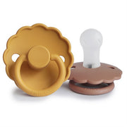 Daisy Silicone Pacifier Honey Gold / Rose Gold
