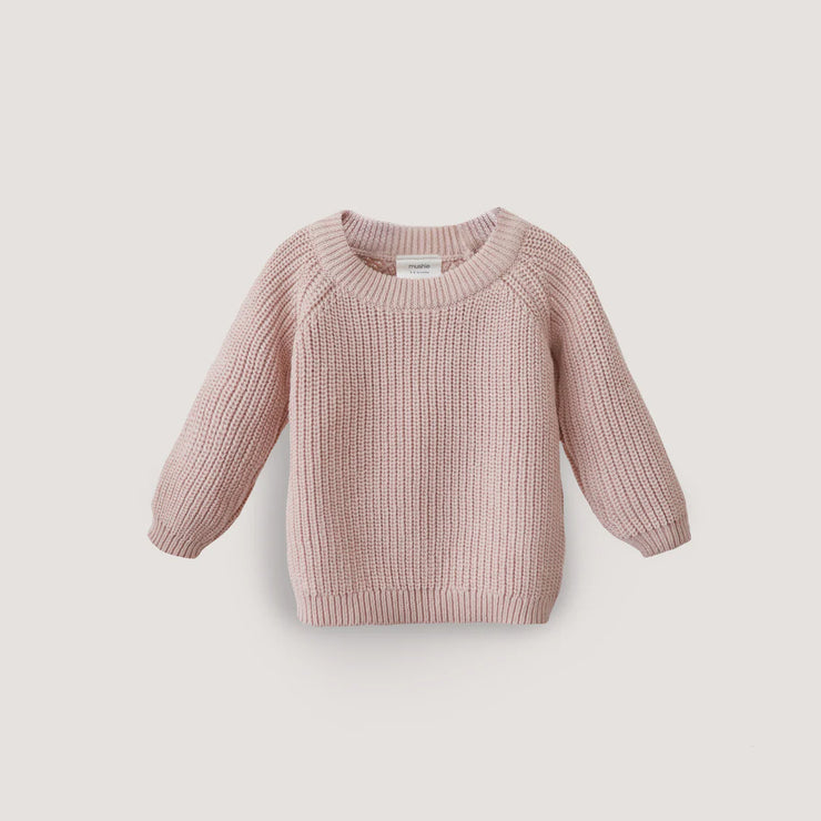 Chunky Knit Sweater Blush