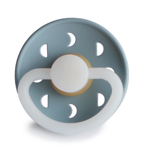 FRIGG Moon Phase Natural Rubber Pacifier (Stone Night)