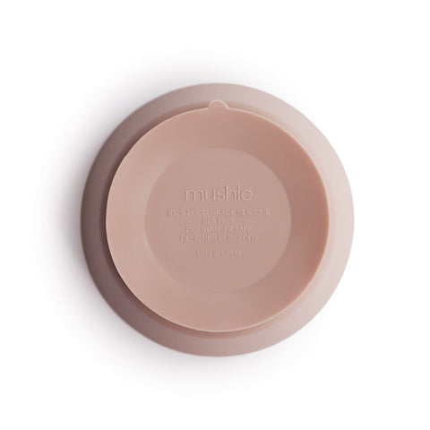 Mushie Silicone Suction Plate - Blush