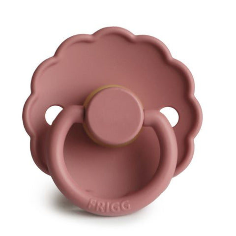 FRIGG Daisy Natural Rubber Pacifier (Powder Blush)