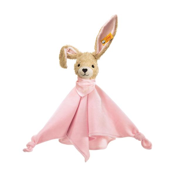 Hoppel Rabbit Comforter - Pink 28cm