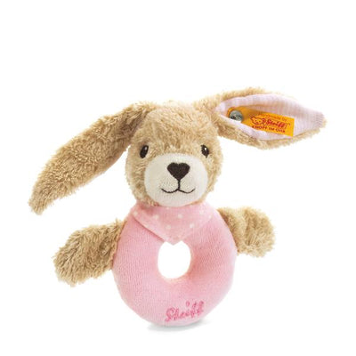 Hoppel Rabbit Grip Toy - Pink 12cm