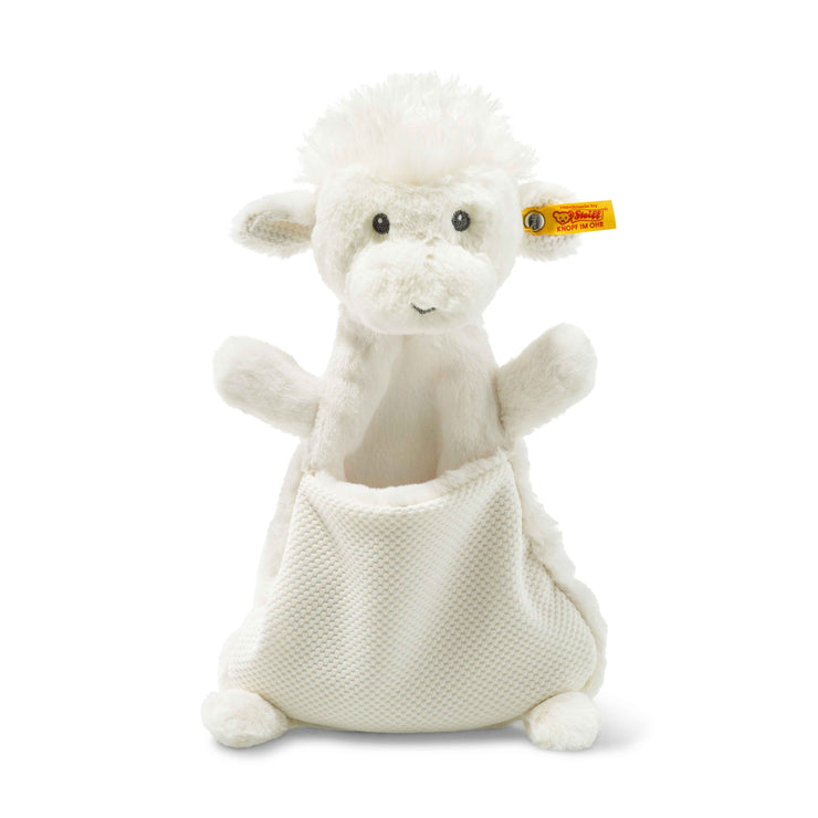 Soft Cuddly Friends Wooly Lamb Comforter White 27cm