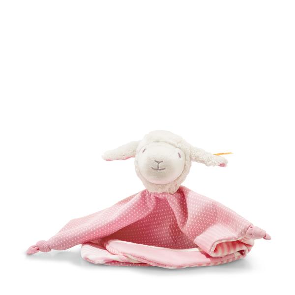 Liena Lamb Comforter White/Pink 28cm