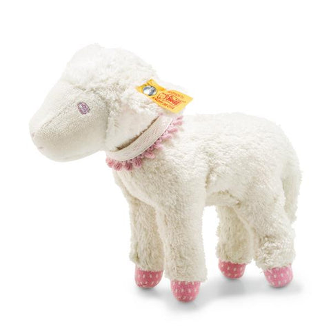 Liena Lamb White/Pink 18cm