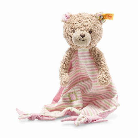 Rosy Teddy Bear Comforter Beige/Pink 28cm